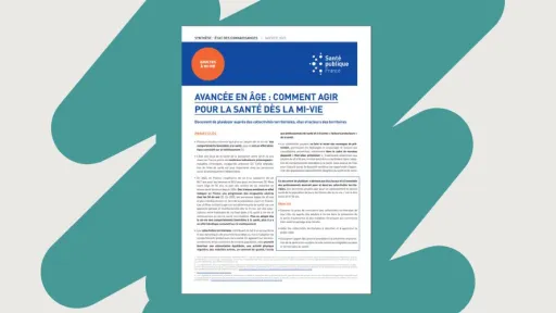 La santé et la santé mentale à mi-vie : le rôle clé des collectivités