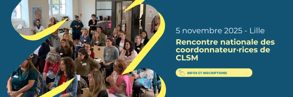 bannière rencontre nationale des coordos CLSM 2025